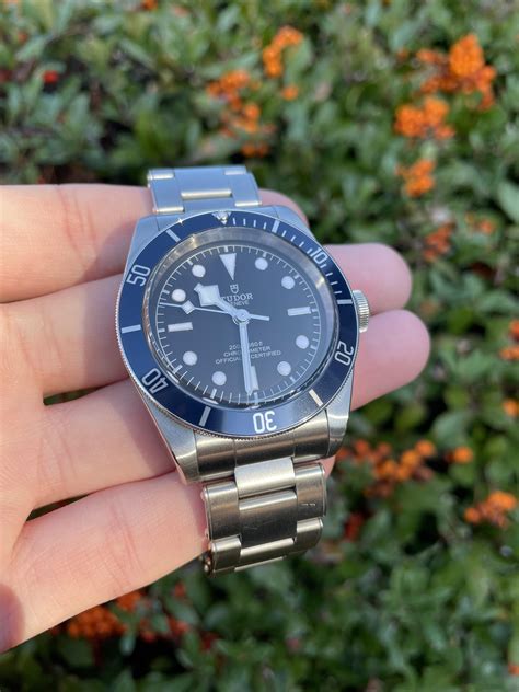 tudor style 41mm blue dial|tudor 41mm black bay.